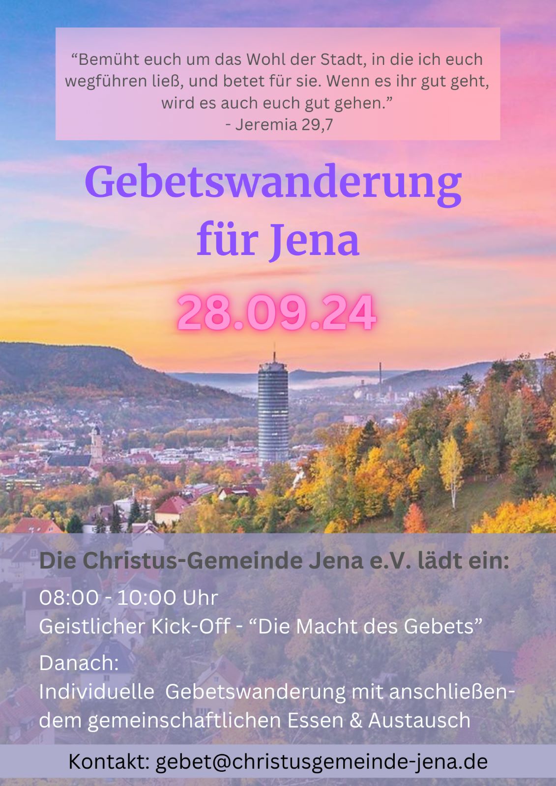 Gebetswanderung 1